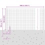 Juego de Cercas Euro Set de 2 Verde Acero 10 x 1.6 m Resistente de , Postes de cerca - Ref: Foro24-3336003, Precio: 82,05 €, ...