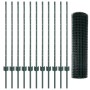 Set de Cerca Euro Set de 2 Verde Metal Cerca de 25 x 1 m de , Postes de cerca - Ref: Foro24-3336007, Precio: 149,73 €, Descue...