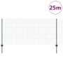 Set de Cerca Euro Set de 2 Verde Metal Cerca de 25 x 1 m de , Postes de cerca - Ref: Foro24-3336007, Precio: 149,73 €, Descue...