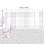 Set de Cerca Euro Set de 2 Verde Metal Cerca de 25 x 1 m de , Postes de cerca - Ref: Foro24-3336007, Precio: 149,73 €, Descue...