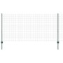 Cerca Euro de Set de 2 Verde Acero con Revestimiento en Polvo de , Postes de cerca - Ref: Foro24-3336008, Precio: 173,36 €, D...