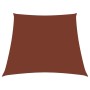 Toldo de vela trapezoidal de tela oxford terracota 2/4x3 m en Sombrillas | Comprar online en Foru.es