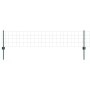 Cerca Euro de con postes en U Set de 2 Verde Acero Galvanizado de , Postes de cerca - Ref: Foro24-3336024, Precio: 61,98 €, D...