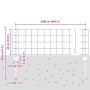 Cerca Euro de con postes en U Set de 2 Verde Acero Galvanizado de , Postes de cerca - Ref: Foro24-3336024, Precio: 61,98 €, D...
