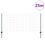Set de Cerca de Jardín Pack de 2 Verde Acero 25 x 1 m Durable de , Postes de cerca - Ref: Foro24-3336027, Precio: 108,44 €, D...