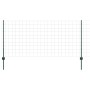 Set de Cerca de Jardín Pack de 2 Verde Acero 25 x 1 m Durable de , Postes de cerca - Ref: Foro24-3336027, Precio: 108,44 €, D...