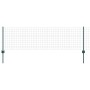 Juego de Cerca Euro de Set de 3 Verde Metal, recubierto de PVC de , Postes de cerca - Ref: Foro24-3336030, Precio: 185,08 €, ...