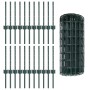 Set de Cerca Euro Set de 3 Verde Acero 50 x 0.4 m Resistente de , Postes de cerca - Ref: Foro24-3336035, Precio: 110,11 €, De...