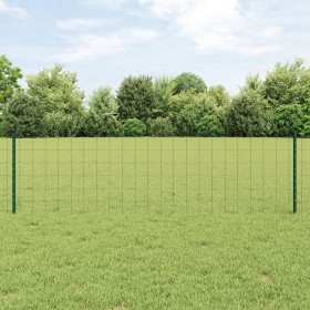 Valla Euro Set de 3 Verde Acero galvanizado 50 x 0.6 m Duradero de , Postes de cerca - Ref: Foro24-3336038, Precio: 133,38 €,...