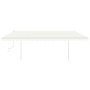 Toldo retráctil manual con postes crema 5x3,5 m de vidaXL, Toldos - Ref: Foro24-3070057, Precio: 505,67 €, Descuento: %