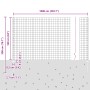 Cerca Euro de Juego de 2 Verde Acero Recubierto en Polvo de , Postes de cerca - Ref: Foro24-3336046, Precio: 101,85 €, Descue...
