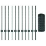 Set de Cerca de Jardín Set de 2 Verde Acero 25 x 0.8 m Duradero de , Postes de cerca - Ref: Foro24-3336049, Precio: 101,05 €,...