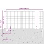 Set de Cerca de Jardín Set de 2 Verde Acero 25 x 0.8 m Duradero de , Postes de cerca - Ref: Foro24-3336049, Precio: 101,05 €,...