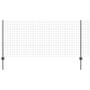 Conjunto de Valla de Jardín 2 Paquete Gris Metal 10 x 1 m de , Postes de cerca - Ref: Foro24-3336057, Precio: 72,58 €, Descue...