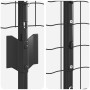 Conjunto de Cercas de Metal Juego de 2 Gris Metal Mediana de , Postes de cerca - Ref: Foro24-3336058, Precio: 85,18 €, Descue...