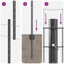 Conjunto de Cercas de Metal Juego de 2 Gris Metal Mediana de , Postes de cerca - Ref: Foro24-3336058, Precio: 85,18 €, Descue...
