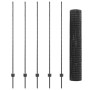 Juego de Valla de Jardín de Set de 2 Gris Acero Galvanizado de , Postes de cerca - Ref: Foro24-3336061, Precio: 108,52 €, Des...