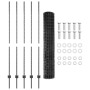 Cerca Euro con 10 Postes U Gris 1.5x10 m de Acero de , Postes de cerca - Ref: Foro24-3336076, Precio: 92,49 €, Descuento: %