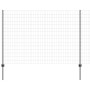 Cerca Euro con 10 Postes U Gris 1.5x10 m de Acero de , Postes de cerca - Ref: Foro24-3336076, Precio: 92,49 €, Descuento: %
