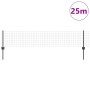 Cerca Euro con 11 postes U Gris 0.4x25 m de Acero de , Postes de cerca - Ref: Foro24-3336094, Precio: 72,55 €, Descuento: %