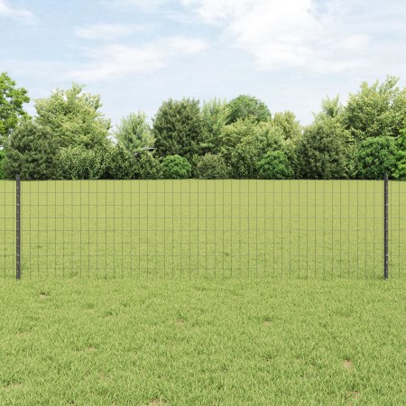 Euro Fence con 11 U Posts Gris 0.6x25 m de Acero de , Postes de cerca - Ref: Foro24-3336100, Precio: 92,25 €, Descuento: %