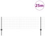 Cerca Euro de con postes U Juego de 2 Gris Acero Galvanizado de , Postes de cerca - Ref: Foro24-3336110, Precio: 77,73 €, Des...
