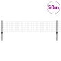 Conjunto de Cerca de Jardín de Conjunto de 3 Gris Acero Galvanizado de , Postes de cerca - Ref: Foro24-3336121, Precio: 134,9...