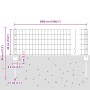 Conjunto de Cerca de Jardín de Conjunto de 3 Gris Acero Galvanizado de , Postes de cerca - Ref: Foro24-3336121, Precio: 134,9...