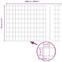Conjunto de Cerca de Jardín de Conjunto de 3 Gris Acero Galvanizado de , Postes de cerca - Ref: Foro24-3336121, Precio: 134,9...