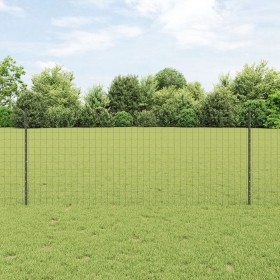 Juego de Cerca de Jardín Juego de 2 Gris de , Postes de cerca - Ref: Foro24-3336132, Precio: 76,05 €, Descuento: %