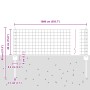 Set de Cerca Euro Set de 2 Acero galvanizado 10 x 0.4 metros de , Postes de cerca - Ref: Foro24-3336144, Precio: 51,65 €, Des...