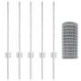 Conjunto Valla Euro de Juego de 2 Acero galvanizado 10 x 0.6 m de , Postes de cerca - Ref: Foro24-3336145, Precio: 66,44 €, D...