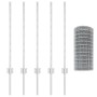 Set de Cerca Euro Set de 2 Acero galvanizado Grande Duradero de , Postes de cerca - Ref: Foro24-3336146, Precio: 75,95 €, Des...