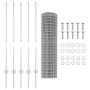 Juego de Cerca de Jardín Juego de 2 Acero Galvanizado 10 x 1 m de , Postes de cerca - Ref: Foro24-3336147, Precio: 91,49 €, D...