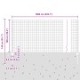 Juego de Cerca de Jardín Juego de 2 Acero Galvanizado 10 x 1 m de , Postes de cerca - Ref: Foro24-3336147, Precio: 91,49 €, D...