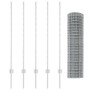 Set de Cerca de Jardín Set de 2 Acero Galvanizado 10 x 1.2 m de , Postes de cerca - Ref: Foro24-3336148, Precio: 101,63 €, De...
