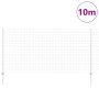 Set de Cerca de Jardín Set de 2 Acero Galvanizado 10 x 1.2 m de , Postes de cerca - Ref: Foro24-3336148, Precio: 101,63 €, De...
