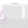 Juego de Vallas Euro Juego de 2 Acero galvanizado 10 m Duradero de , Postes de cerca - Ref: Foro24-3336151, Precio: 132,46 €,...