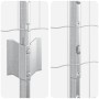 Conjunto de Cerca de Jardín Set de 2 Acero Galvanizado 10 x 1 m de , Postes de cerca - Ref: Foro24-3336171, Precio: 76,40 €, ...