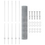 Juego de Cerca de Jardín Set de 2 Acero Galvanizado 10 x 1.6 m de , Postes de cerca - Ref: Foro24-3336175, Precio: 114,26 €, ...
