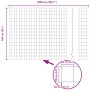 Juego de Cerca de Jardín Set de 2 Acero Galvanizado 10 x 1.6 m de , Postes de cerca - Ref: Foro24-3336175, Precio: 114,26 €, ...