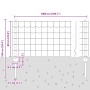 Conjunto de cerca Euro Conjunto de 2 Acero galvanizado 10 metros de , Postes de cerca - Ref: Foro24-3336177, Precio: 50,29 €,...