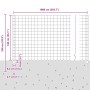 Set de Cerca Euro Set de 2 Acero galvanizado 10 x 1.4 m de , Postes de cerca - Ref: Foro24-3336181, Precio: 97,25 €, Descuent...