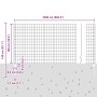 Set de Cerca de Jardín Set de 2 Acero galvanizado 25 x 1 m de , Postes de cerca - Ref: Foro24-3336190, Precio: 174,55 €, Desc...