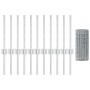 Cerca Euro de Juego de 2 Acero galvanizado 25 x 0.4 m Resistente de , Postes de cerca - Ref: Foro24-3336196, Precio: 78,42 €,...
