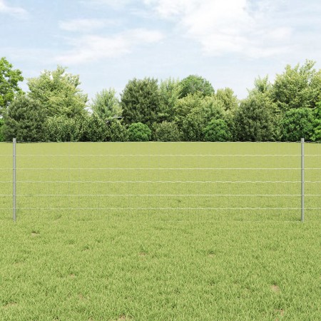 Set de Cerca de Jardín Set de 2 Acero galvanizado Grande Duradero de , Postes de cerca - Ref: Foro24-3336197, Precio: 97,83 €...