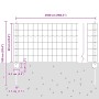 Set de Cerca de Jardín Set de 2 Acero galvanizado Grande Duradero de , Postes de cerca - Ref: Foro24-3336197, Precio: 97,83 €...