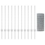 Conjunto de Cerca Euro Set de 2 Acero galvanizado 25 x 0.8 m de , Postes de cerca - Ref: Foro24-3336198, Precio: 121,69 €, De...