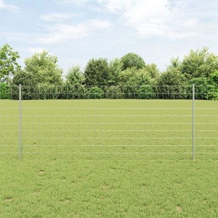 Juego de Cercas de Jardín Set de 2 Acero Galvanizado 25 x 1 m de , Postes de cerca - Ref: Foro24-3336199, Precio: 144,50 €, D...