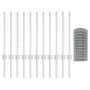 Conjunto de Cercas de Jardín Set de 2 Acero Galvanizado 25 x 0.6 m de , Postes de cerca - Ref: Foro24-3336202, Precio: 88,81 ...